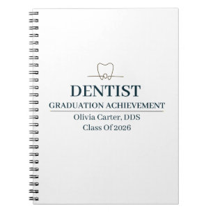 Cuaderno Dentista Nombre Personalizado Desde Año