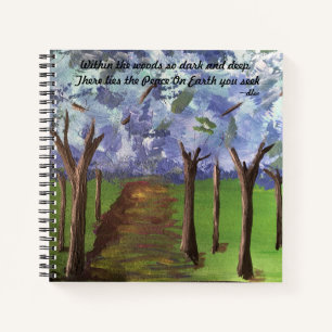 Cuaderno Dentro de los bosques