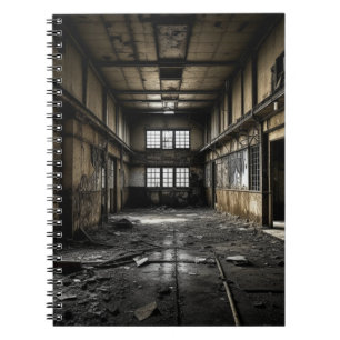 Cuaderno Dentro de una estación abandonada