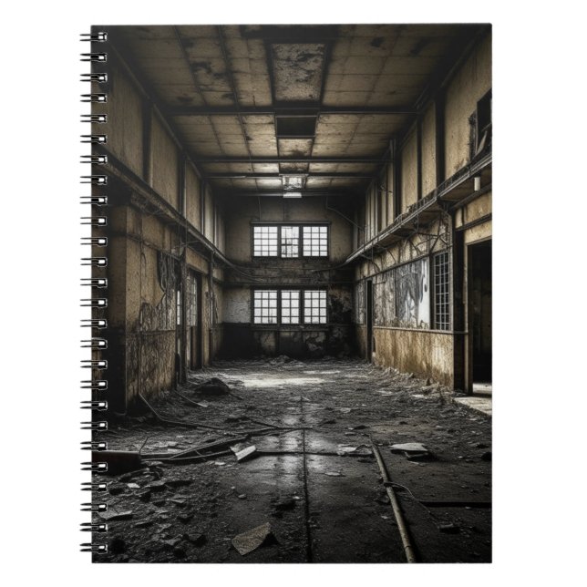 Cuaderno Dentro de una estación abandonada (Frente)