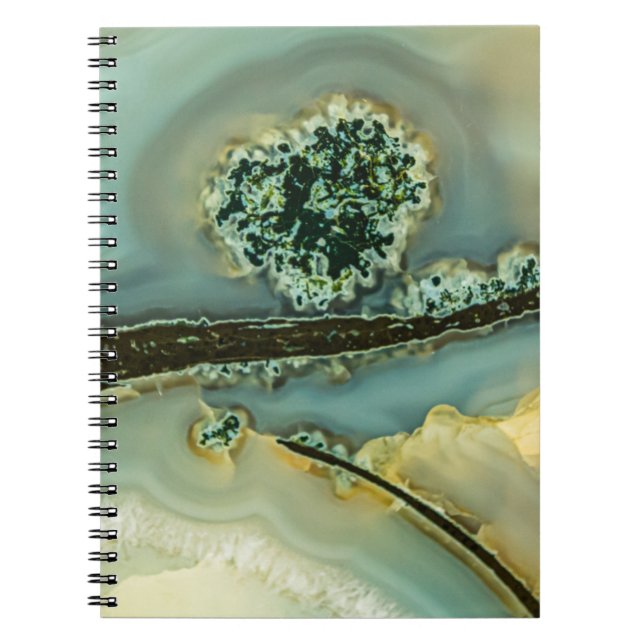 Cuaderno Dentro de una piedra semipreciosa (Frente)