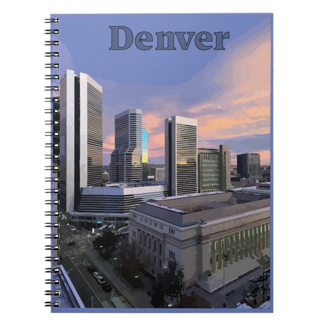 Cuaderno Denver Skyline (Frente)