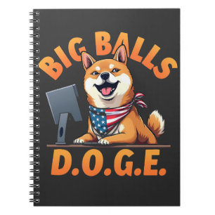 Cuaderno Departamento de Eficiencia Gubernamental de Big Ba