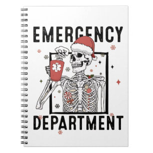 Cuaderno Departamento de Emergencia Skeleton Enfermería Caf