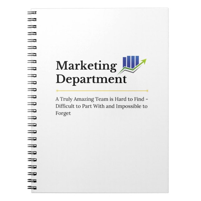 Cuaderno Departamento de Marketing (Frente)