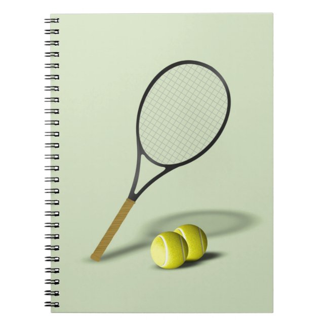Cuaderno Deporte de Set de Tenis (Frente)