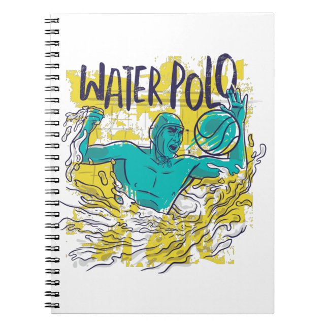 Cuaderno Deporte de waterpolo (Frente)