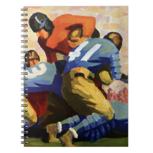 Cuaderno Deportes Antiguos, Jugadores de Fútbol Americano e