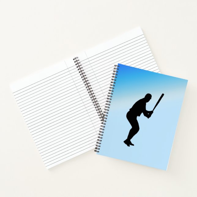 Cuaderno Deportes Blue Batter de Béisbol (Interior)
