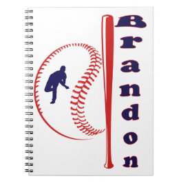 Cuaderno Deportes de Estrella de Béisbol