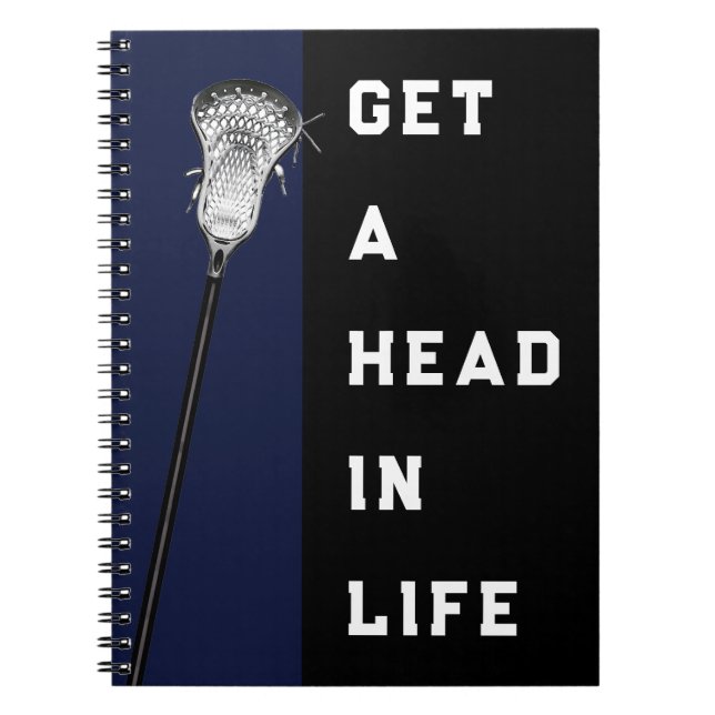 Cuaderno Deportes de Lacrosse (Frente)