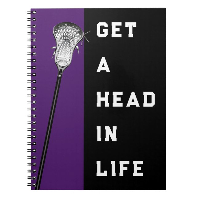Cuaderno Deportes de Lacrosse (Frente)