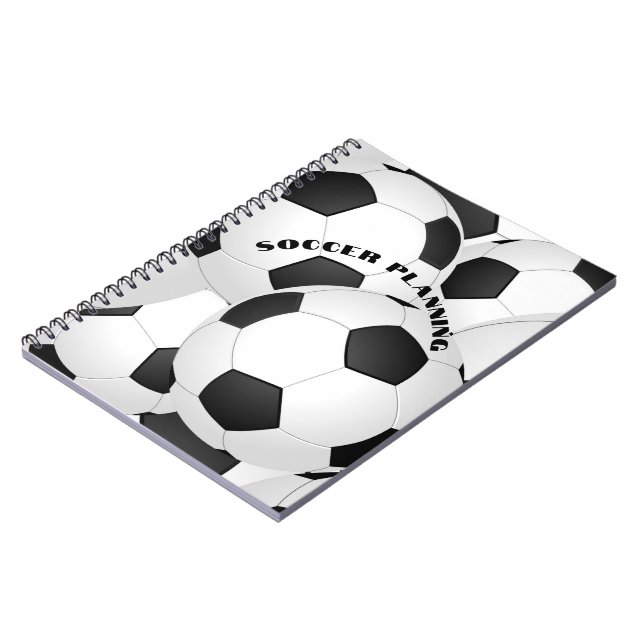 Cuaderno Deportes en las bolas de fútbol (Lado Izquierdo)
