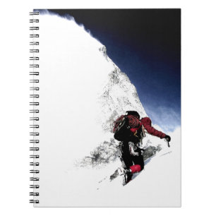 Cuaderno Deportes Extremos Escalador de Montañas
