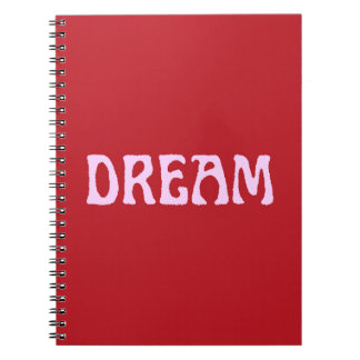 Cuaderno Depósito Dream en rojo y rosa