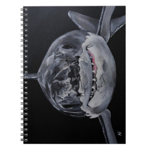 Cuaderno Depredador del Mar Pintura de Alfred Fox