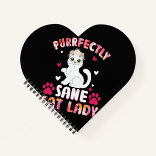 Cuaderno Depuradamente Sane Cat Lady