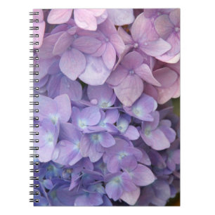Cuaderno derecho/zurdo del Hydrangea