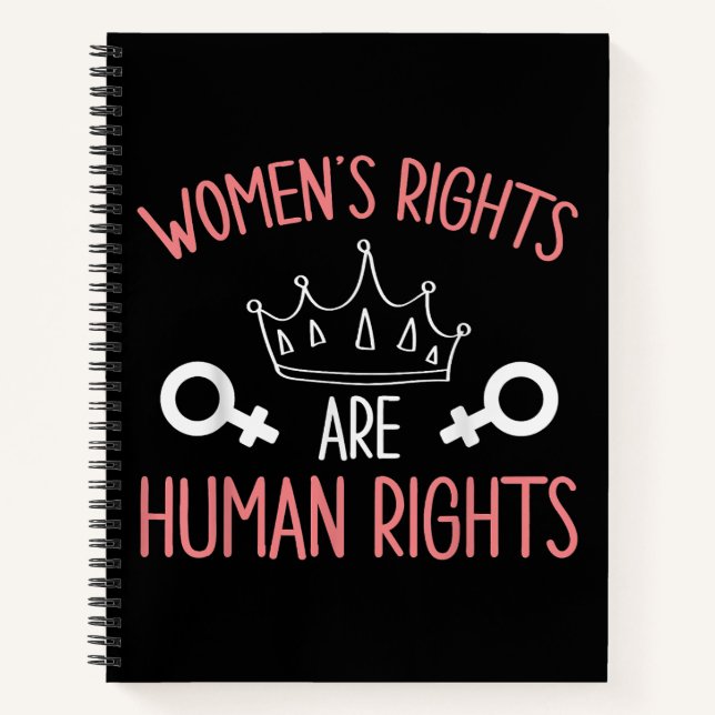 Cuaderno Derechos de la mujer Derechos de la mujer Derechos (Anverso)