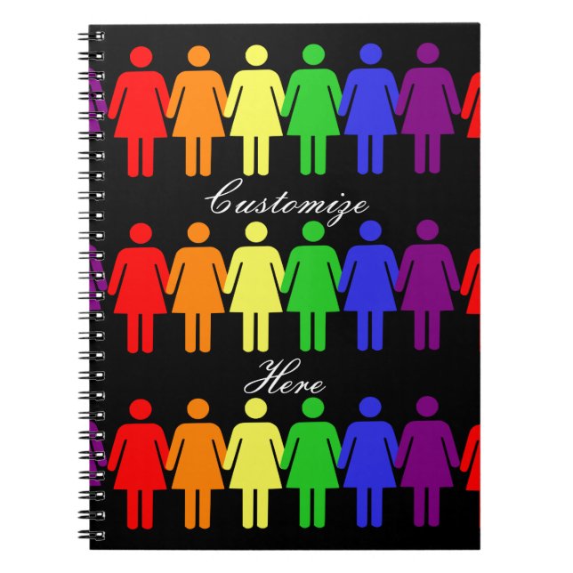 Cuaderno derechos de la mujer LGBTQIA 2017 (Frente)