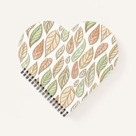 Cuaderno Deriva de hoja de pastel 