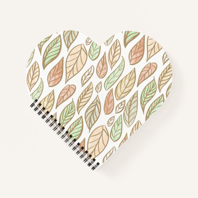 Cuaderno Deriva de hoja de pastel  (Anverso)