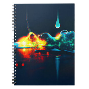 Cuaderno Derivación líquida brillante