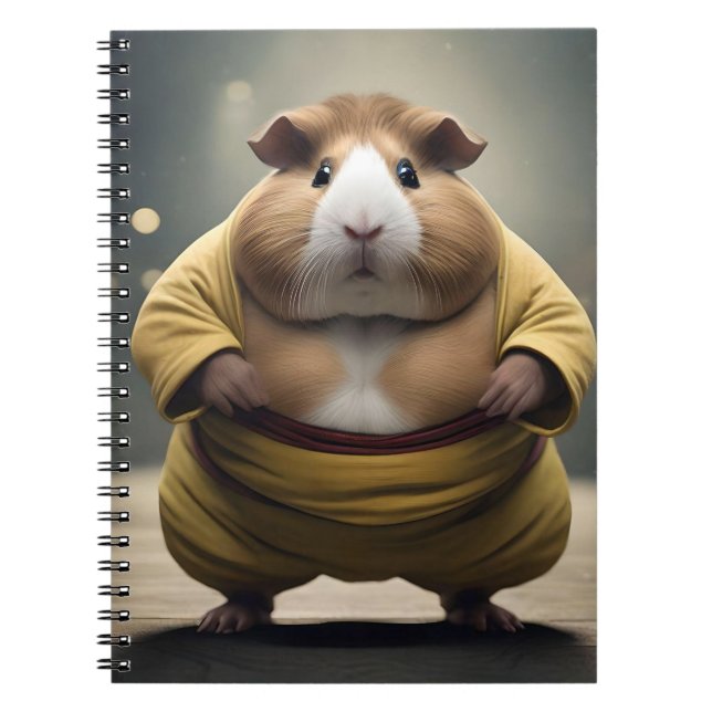 Cuaderno "Derrumbe de sumo: El poderoso luchador de cerdos  (Frente)