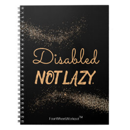 Cuaderno Desactivado. No es perezoso.