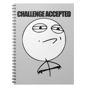 Cuaderno Desafío aceptado