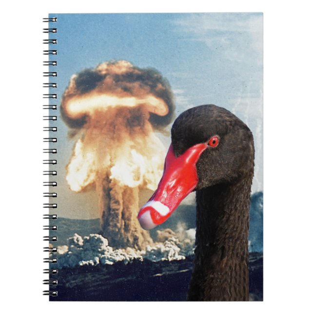 Cuaderno Desastre del cisne negro (Frente)