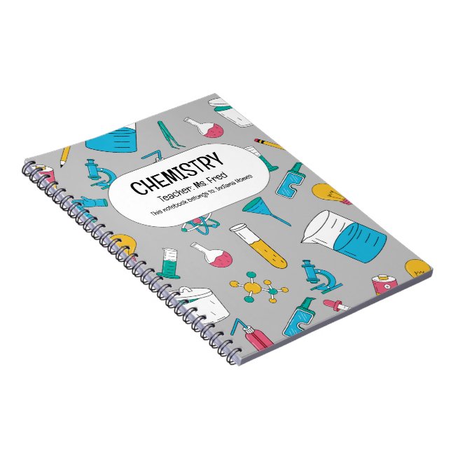 Cuaderno ¡Desata tu Ciencia! Una QUÍMICA Personalizada (Lado Derecho)