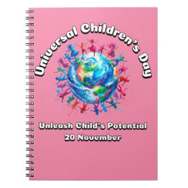 Cuaderno Desbloquear el Potencial Infantil. Día Mundial de