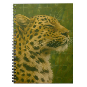 Cuaderno Descanso del leopardo en el entorno de los santuar