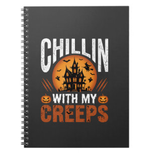 Cuaderno Descripción de la Casa Embrujada de Halloween Chil