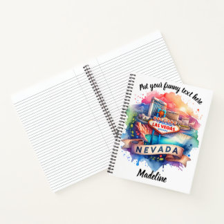 Cuaderno Descubra el vibrante encanto de Las Vegas al atard
