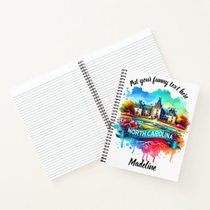 Cuaderno Descubra la impresionante arquitectura de NC