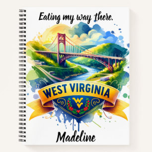 Cuaderno Descubra los impresionantes paisajes de Virginia O