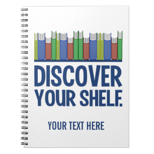 Cuaderno Descubra su portátil personalizado Shelf