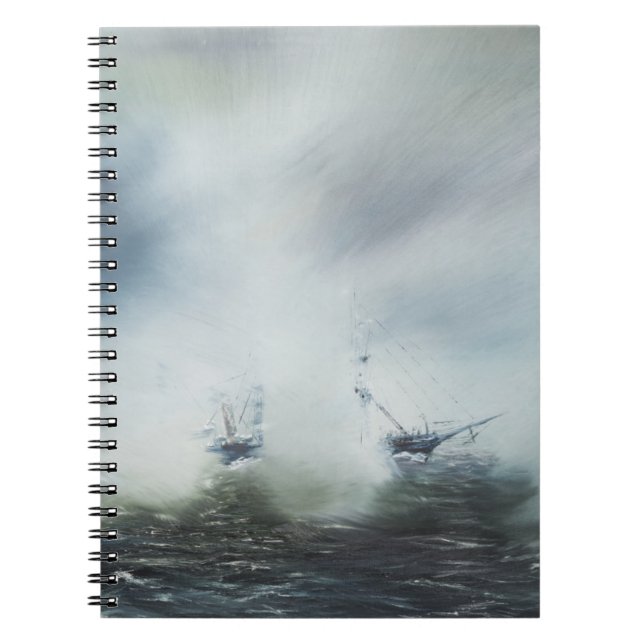 Cuaderno Descubrimiento un claro en el capitán de la niebla (Frente)