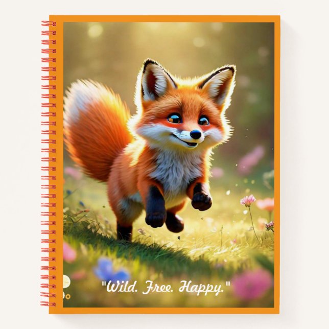 Cuaderno "Descubrimientos de Fox Bebé" (Anverso)