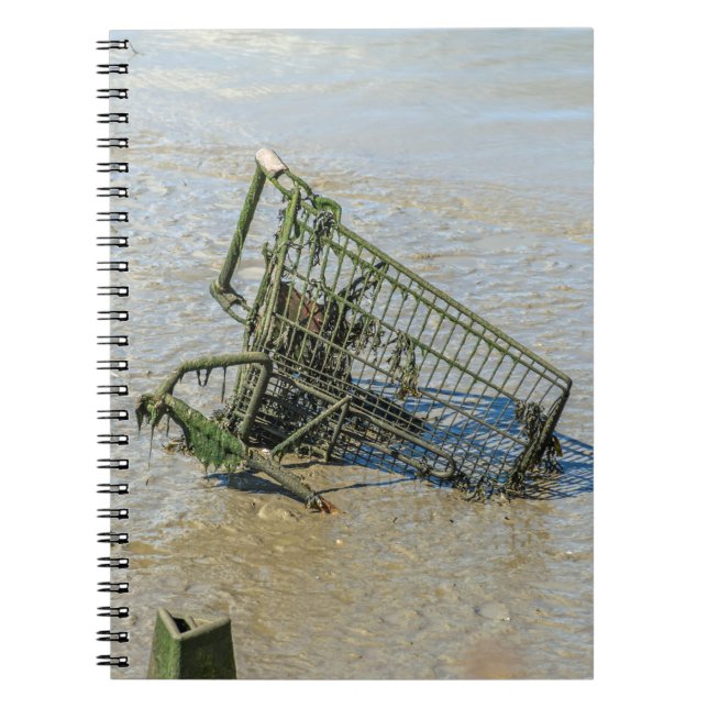 Cuaderno desechado de la carretilla que hace (Frente)