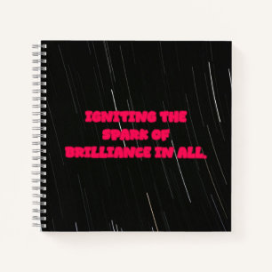 Cuaderno Desencadenando la chispa de la brillantez en todos