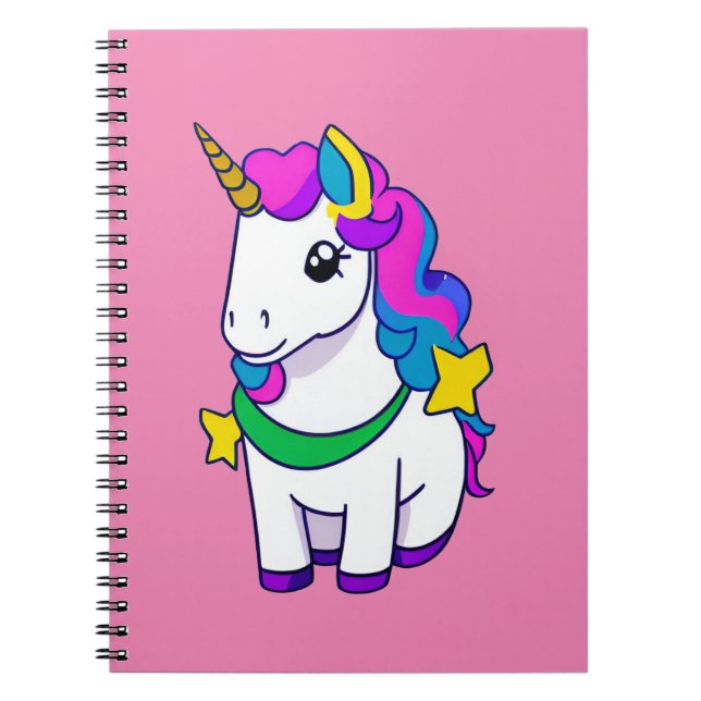 Cuaderno Desenho Divertido Unicórnio (Frente)