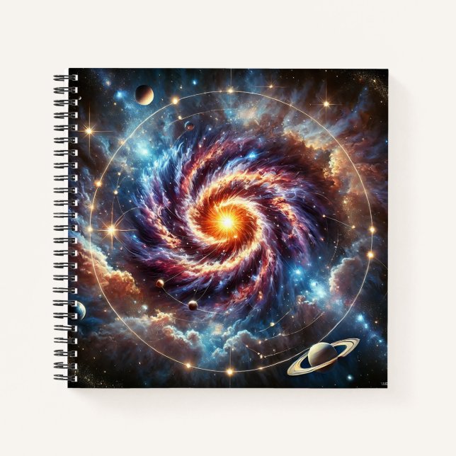 Cuaderno Desenmarañar el universo (Anverso)