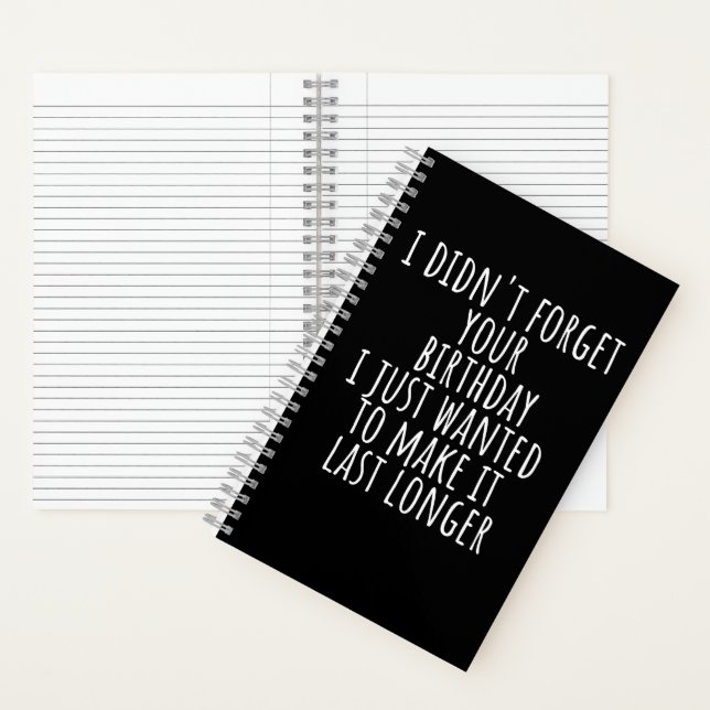 Cuaderno Deseo de cumpleaños atrasado que no olvidé Diverti (Interior)