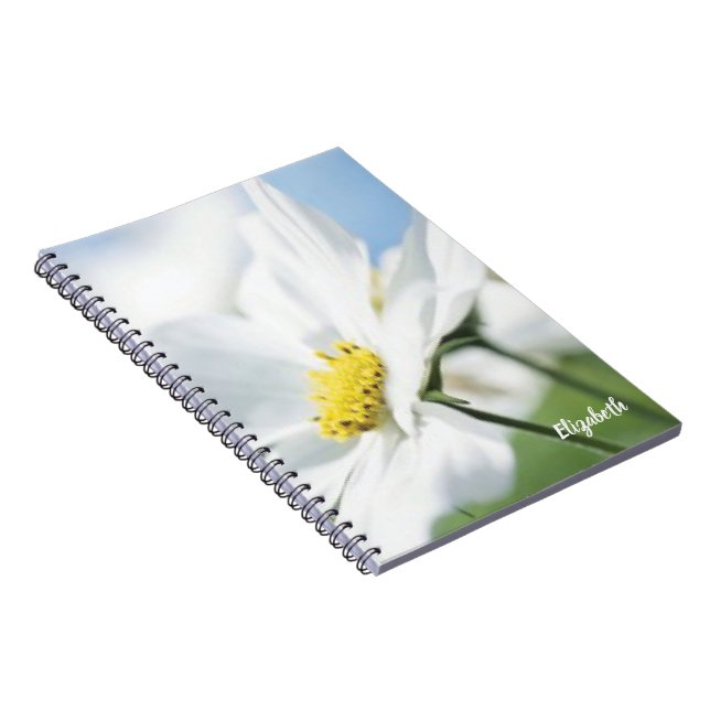 Cuaderno Deseos con maricas blancas personalizadas (Lado Derecho)