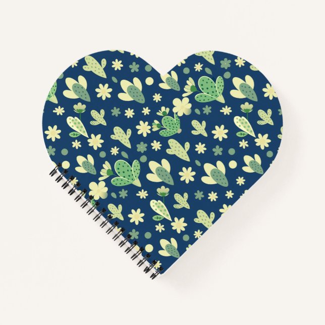 Cuaderno Desert Cactus & Succulent Pattern (Anverso)