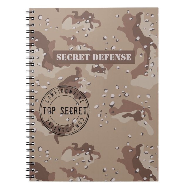 Cuaderno Desert Camo (Frente)
