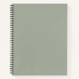 Cuaderno Desert Sage Solid Color 